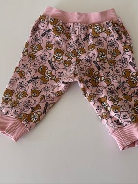Moschino Pink Teddy Bear Joggers